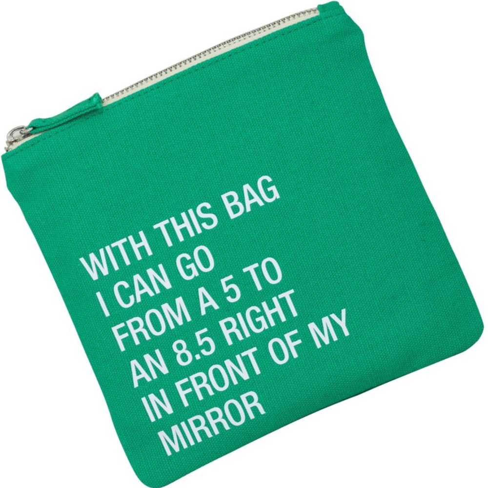 new ✦ From a 5 to an 8.5 ✦ Makeup Pouch ✦ - Picture 5 of 9
